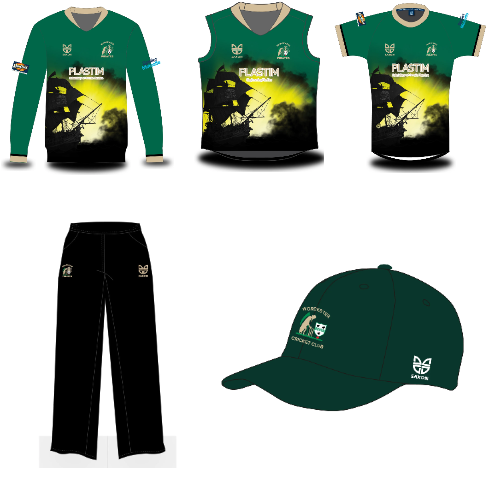 Worcester Cricket Club Full White Ball Kit Bundle