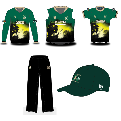 Worcester Cricket Club Full White Ball Kit Bundle
