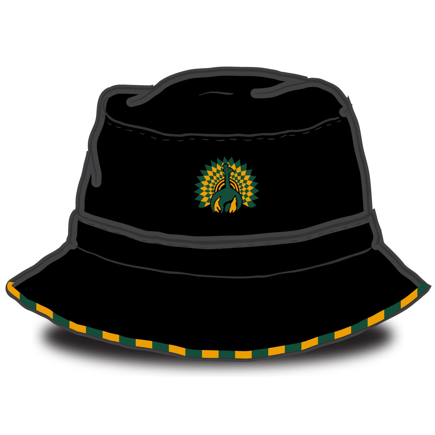 Astwood Bank Cricket Club Stripped Trim Bucket Hat