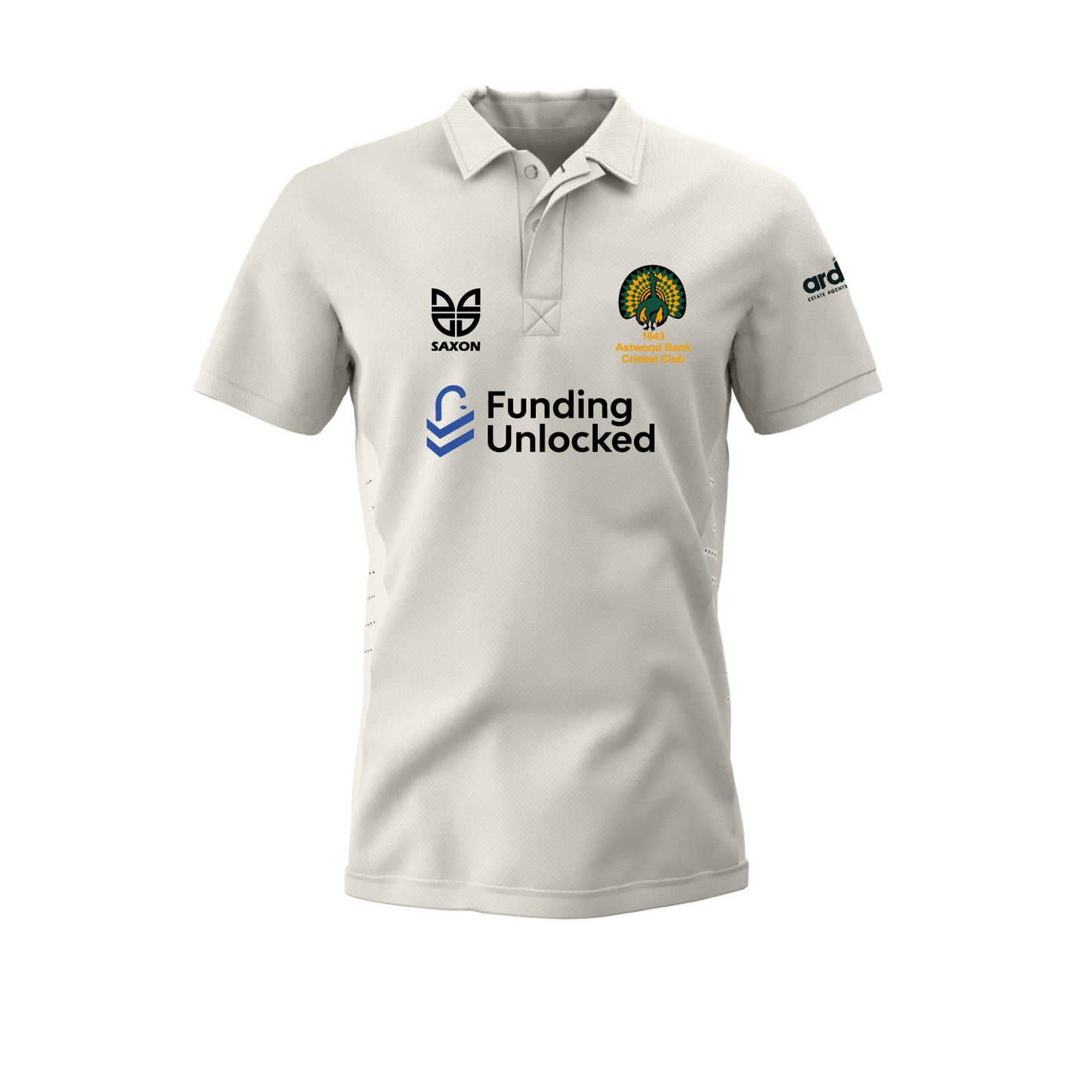 Astwood Bank Cricket Club Short Sleeve Cricket Shirt