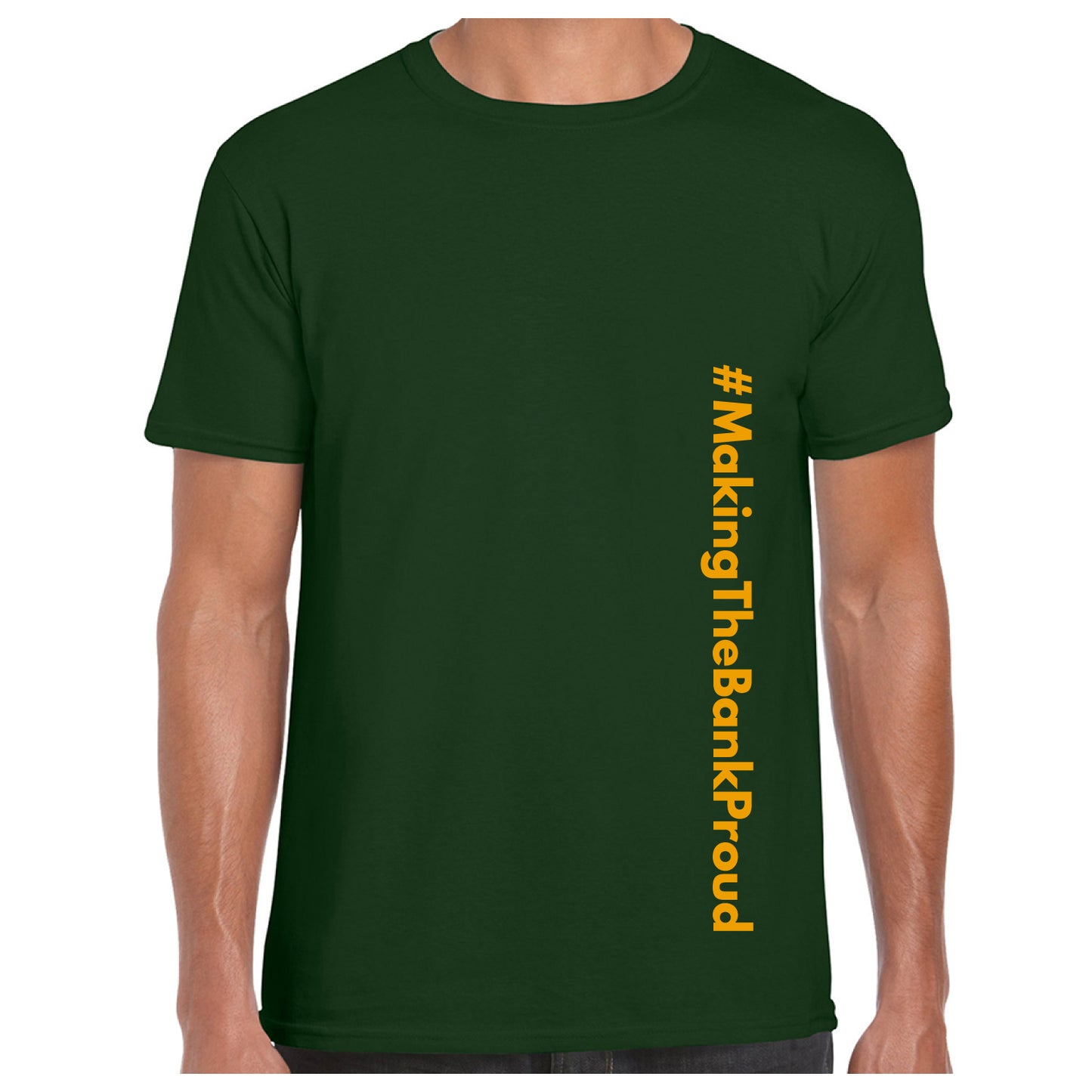 Astwood Bank Cricket Club #makingthebankproud Cotton T-shirt Bottle