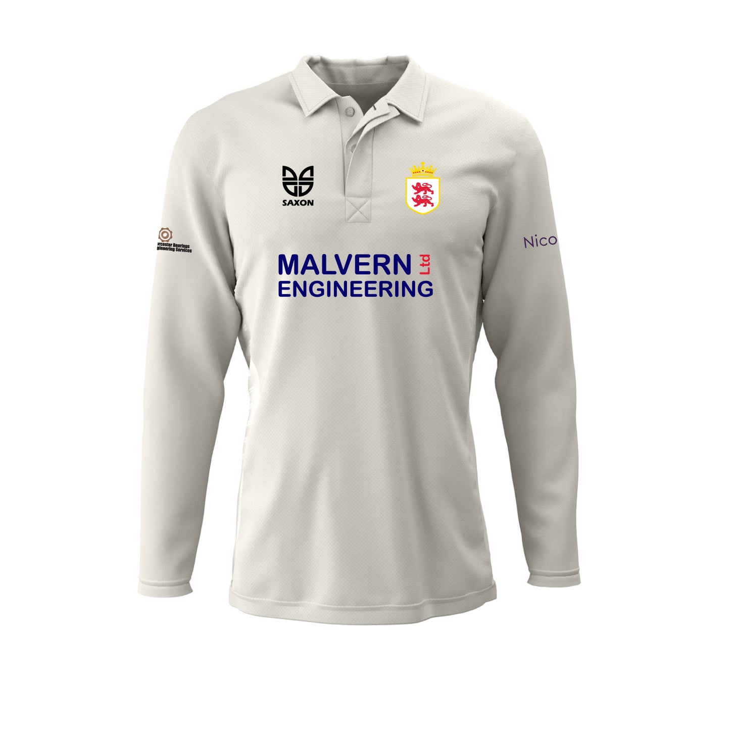 Barnards Green Cricket Club Long Sleeve Cricket Shirt