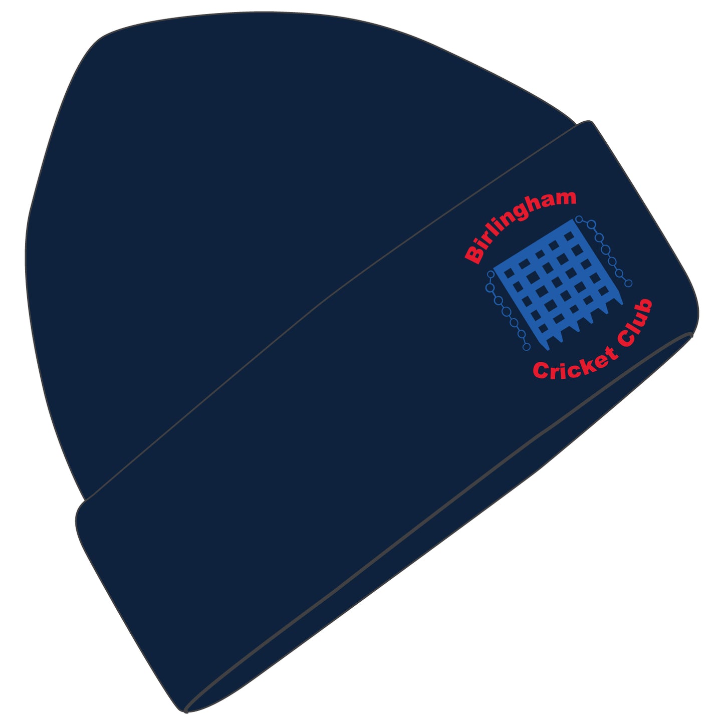 Birlingham Cricket Club Navy Beanie Hat