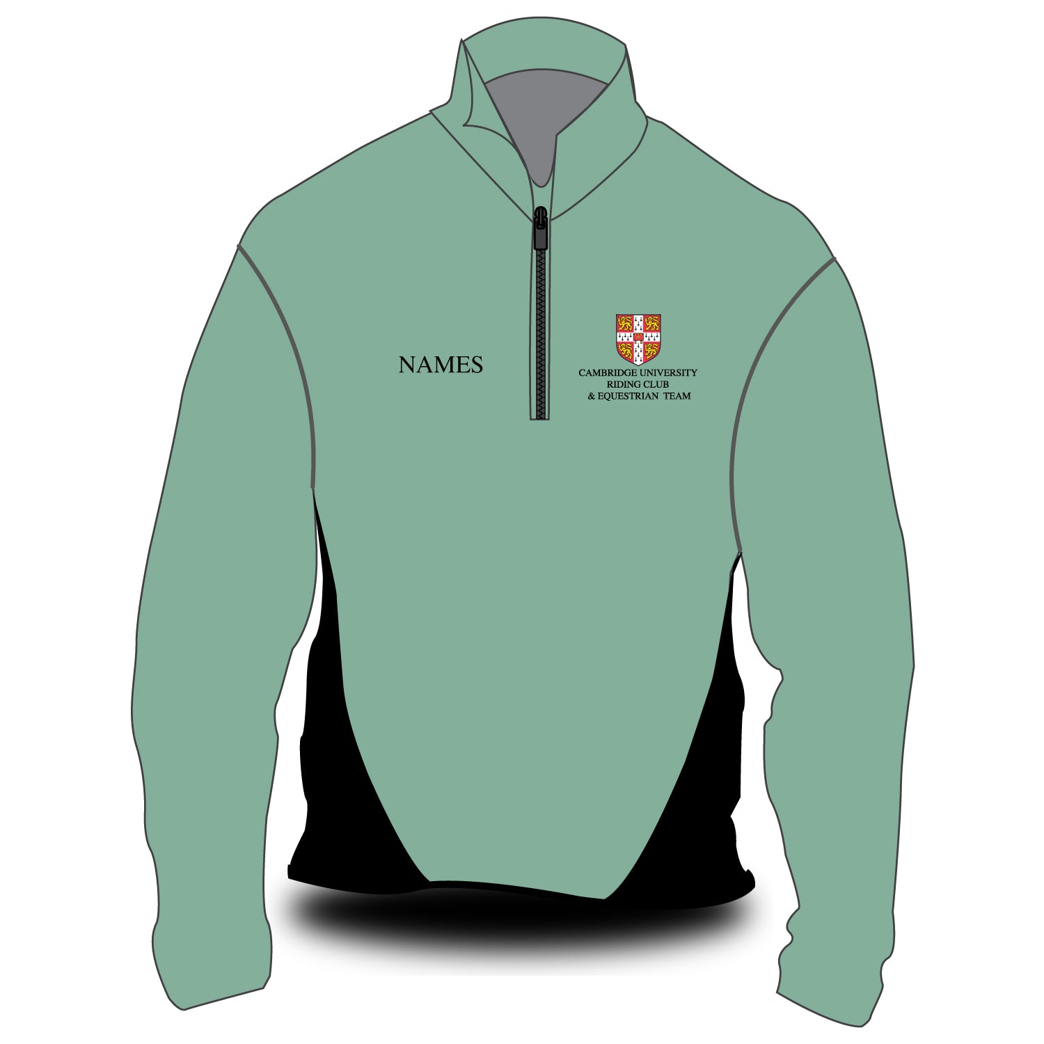 Cambridge University Equestrian Club Cambridge Blue Softshell Jacket
