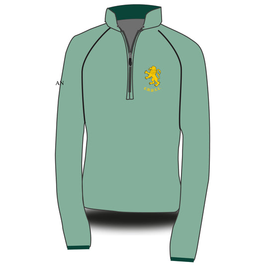 Cambridge University Powerlifting Club Cambridge Blue Fleece Bottle Green Collar