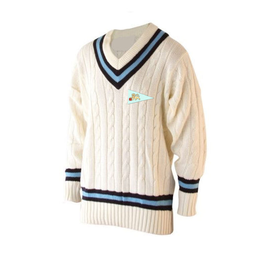 Cambridge University Sailing Team Cable Knit Cricket Sweater