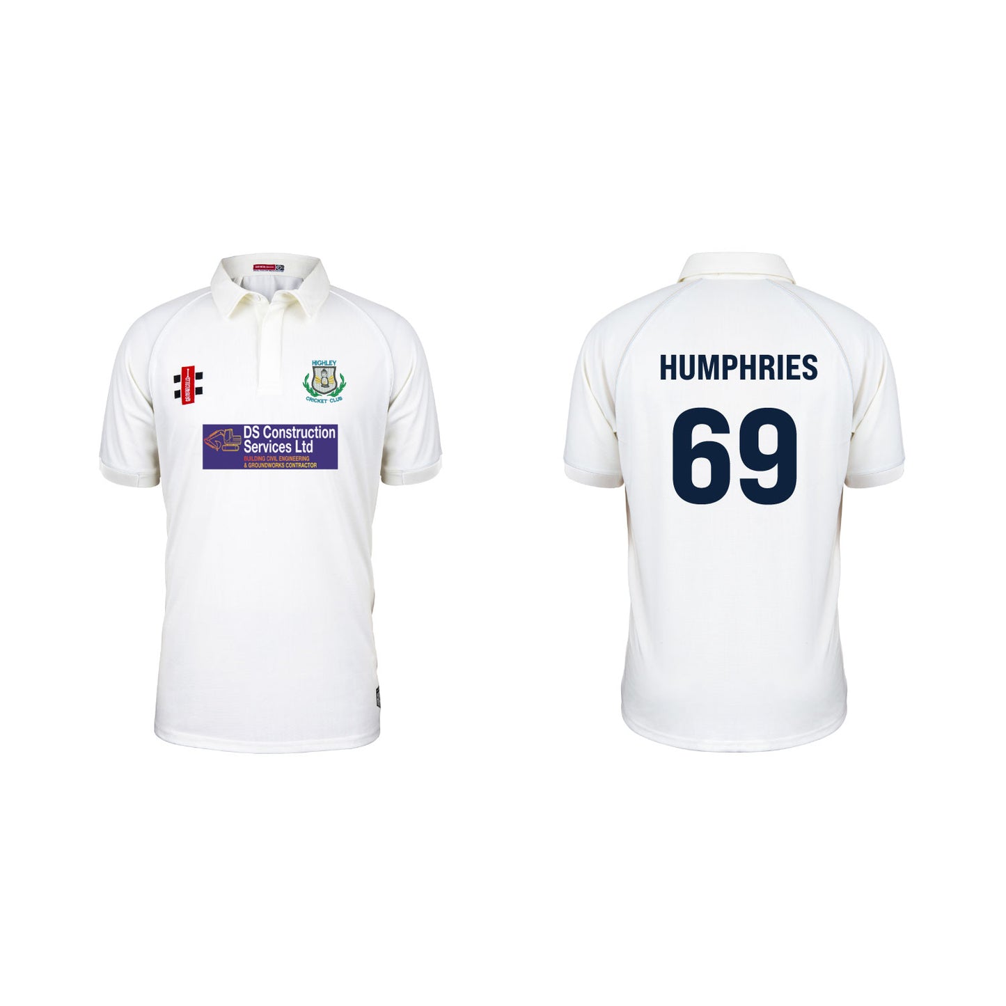 Highley Cricket Club Match Shirt