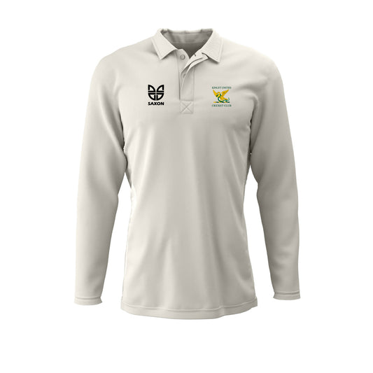 Kinlet United Cricket Club Long Sleeve Cricket Shirt Un-Tipped