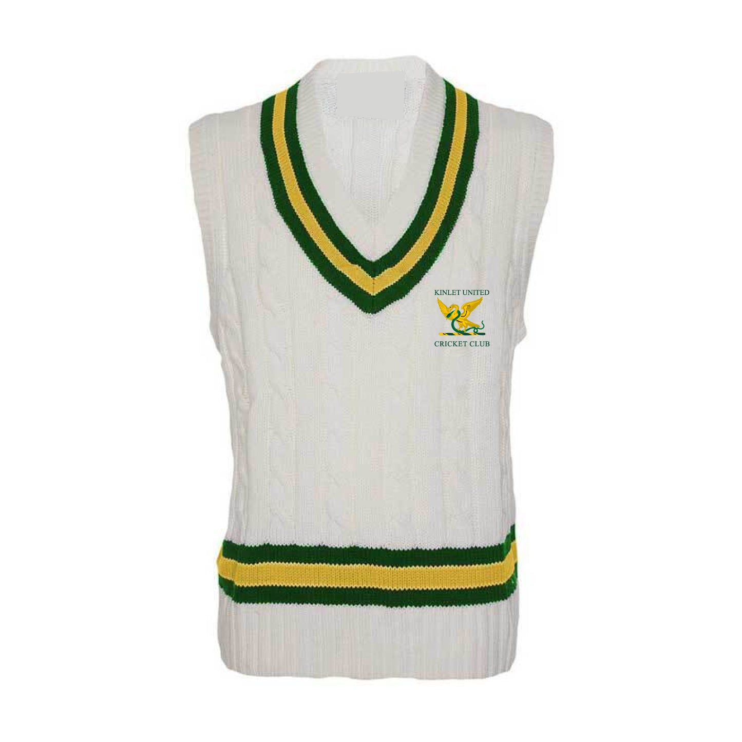 Kinlet United Cricket Club Cable Knit Cricket Slipover