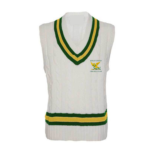 Kinlet United Cricket Club Cable Knit Cricket Slipover