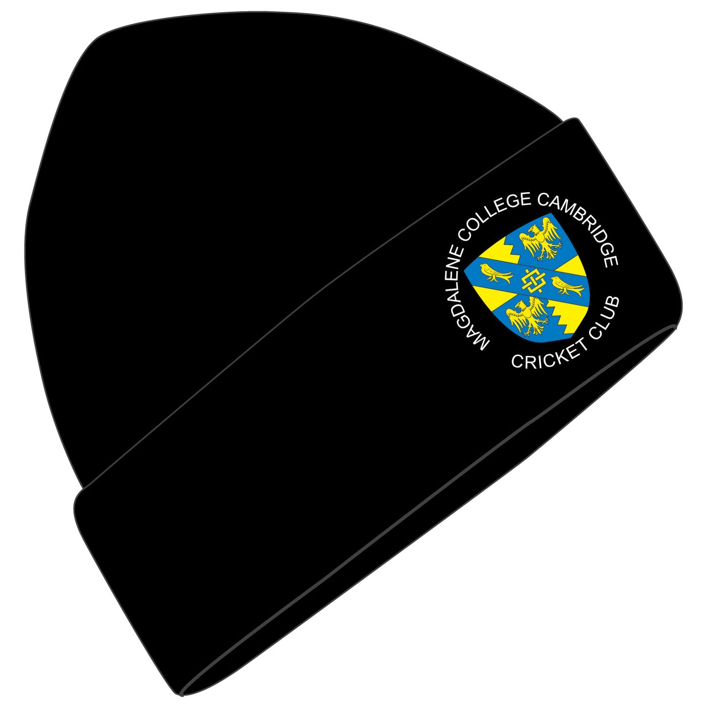 Magdalene College Cambridge Cricket Club Beanie Hat Black