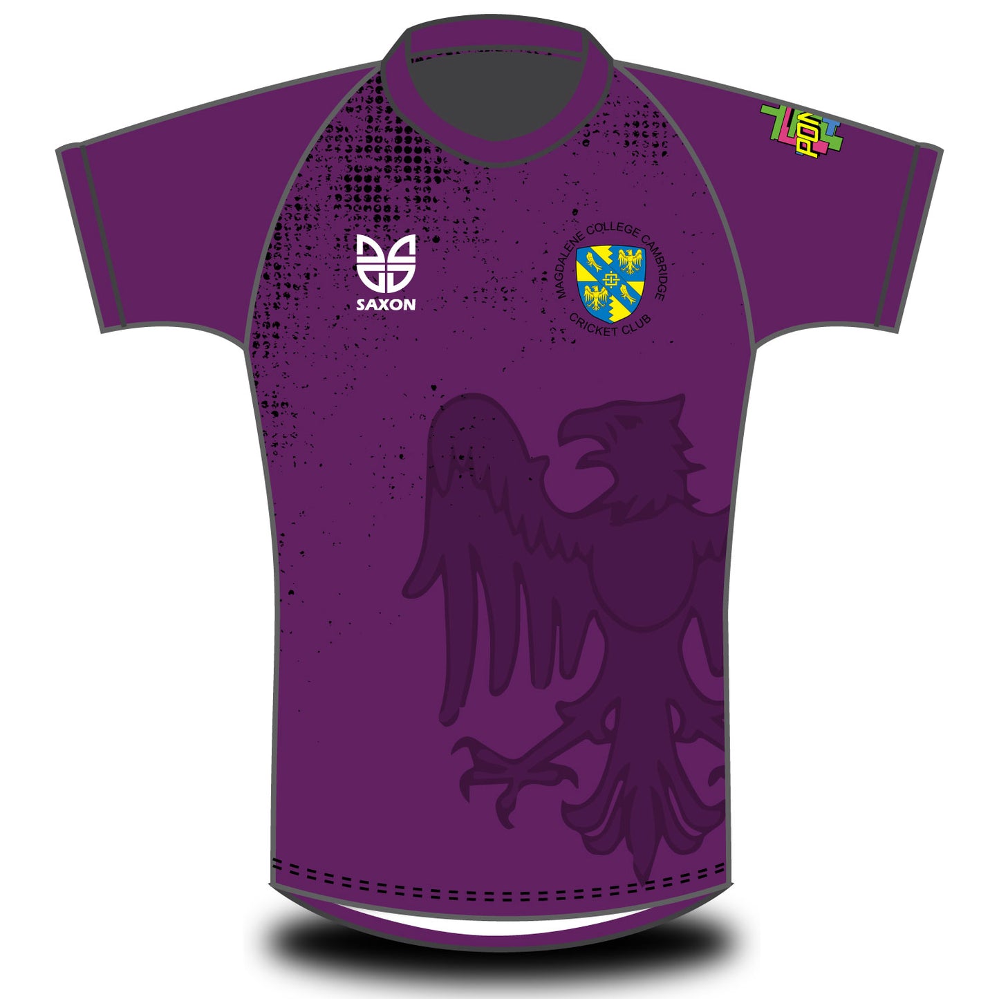 Magdalene College Cambridge Cricket Club Coloured Match Shirt