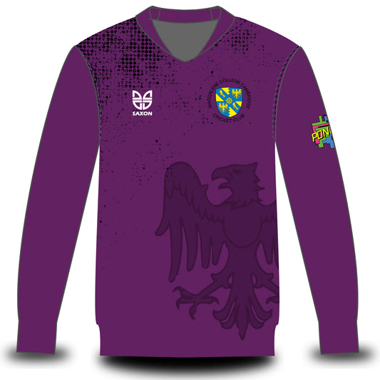 Magdalene College Cambridge Cricket Club Coloured Sweater