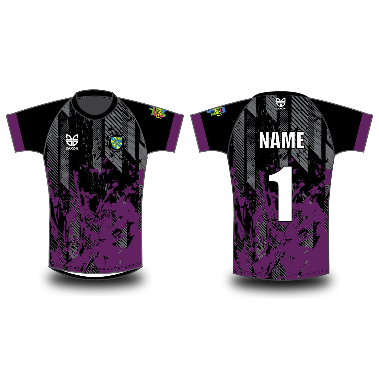 Magdalene College Cambridge Cricket Club Training Shirt Option 1