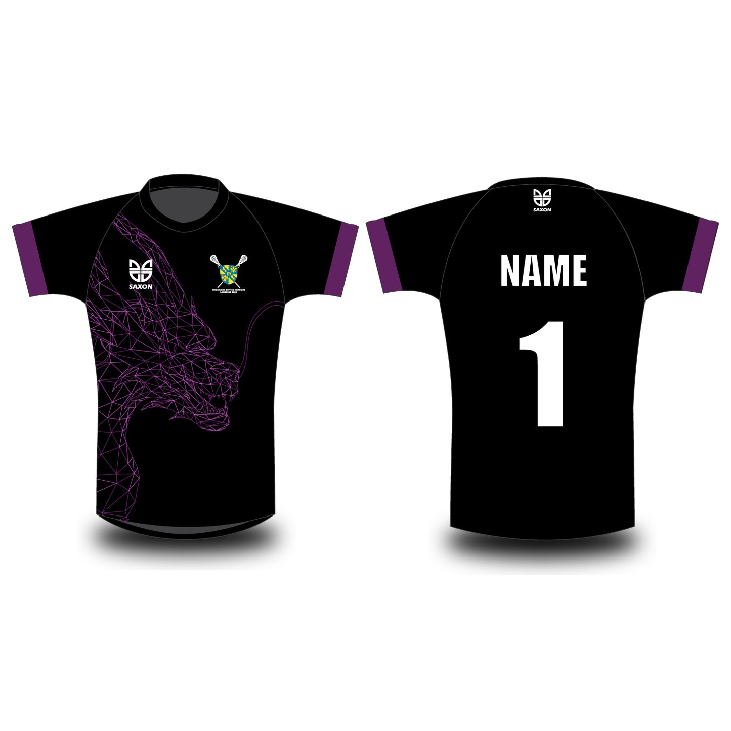 Magdalene Sitting Dragons Mixed Lacrosse Club T-Shirt