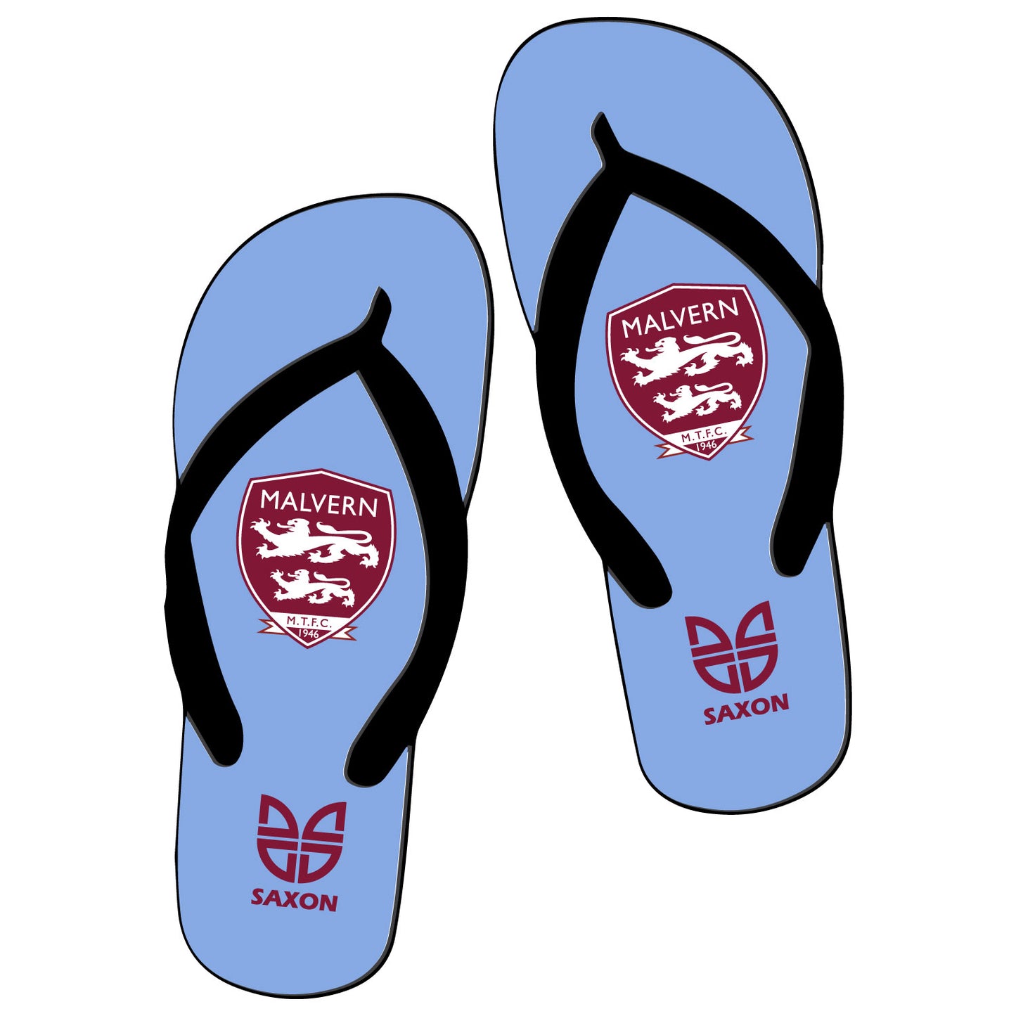 Malvern Town Football Club Flip Flops