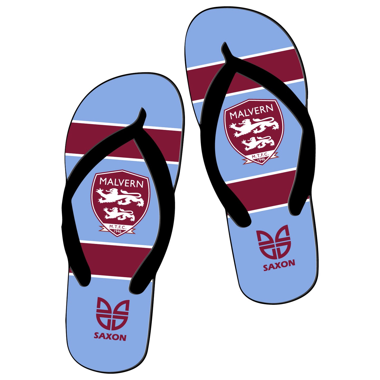 Malvern Town Football Club Flip Flops