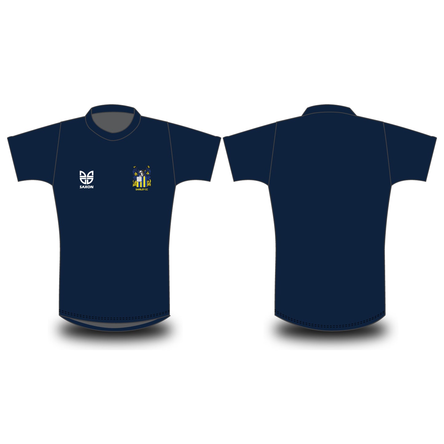 Shirley Cricket Club Navy T-Shirt