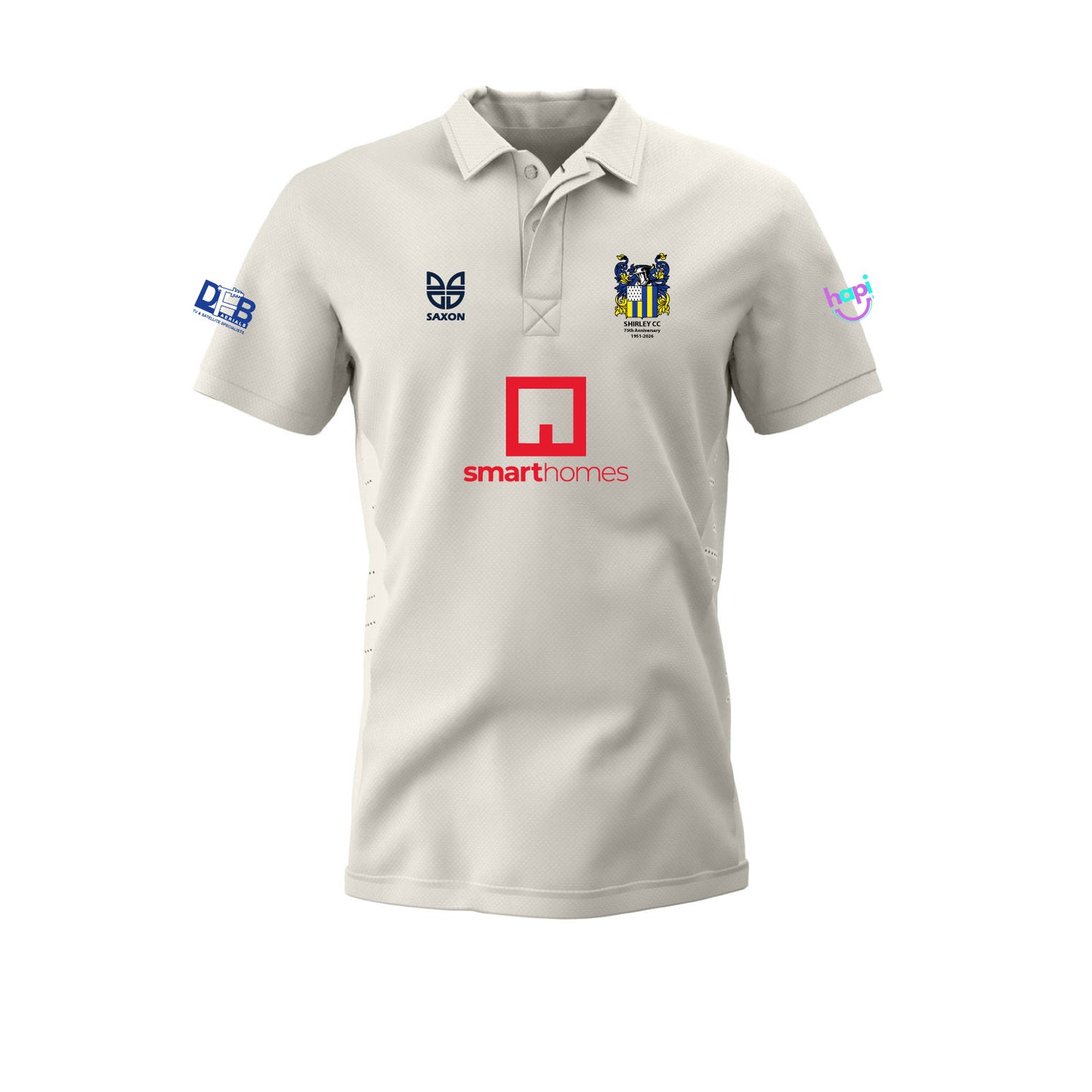 Shirley Cricket Club Short Sleeve Cricket Shirt
