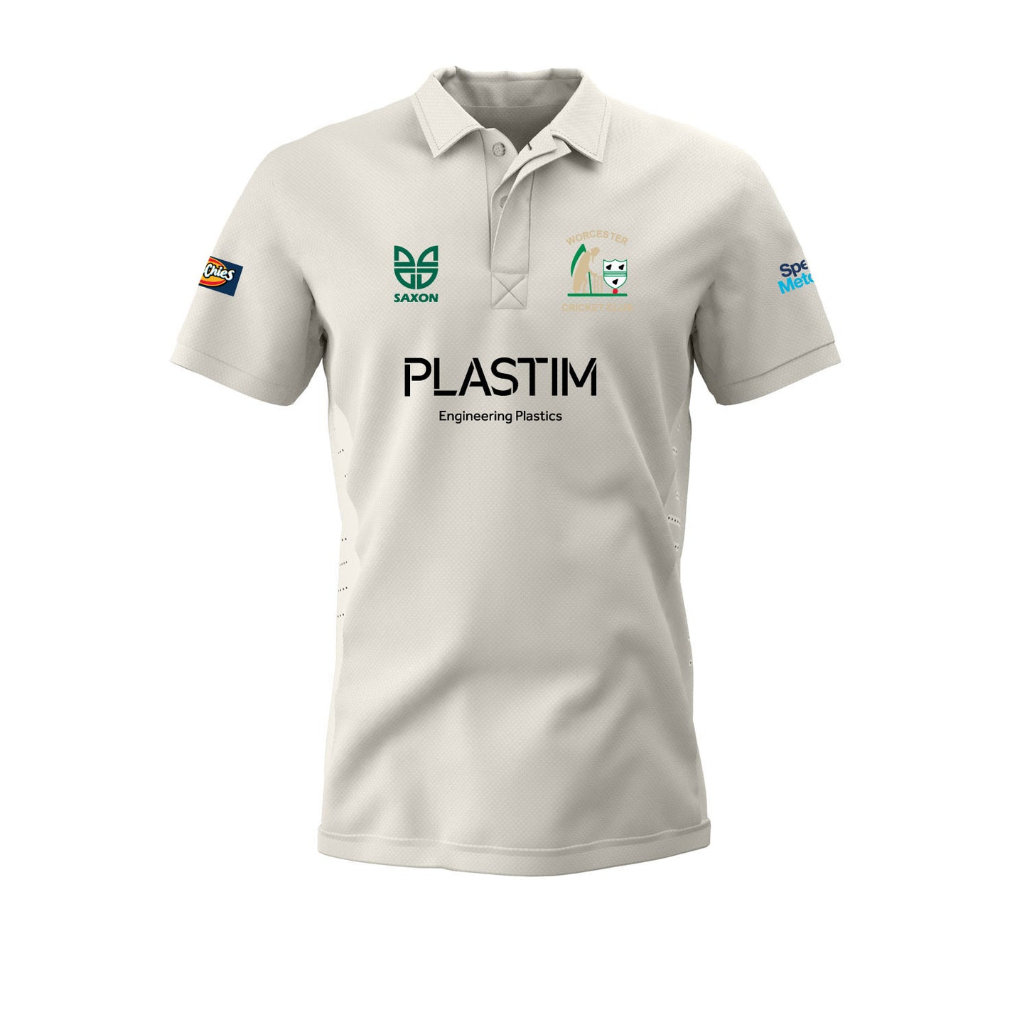 Worcester Cricket Club Red Ball Short Sleeve Cricket Shirt