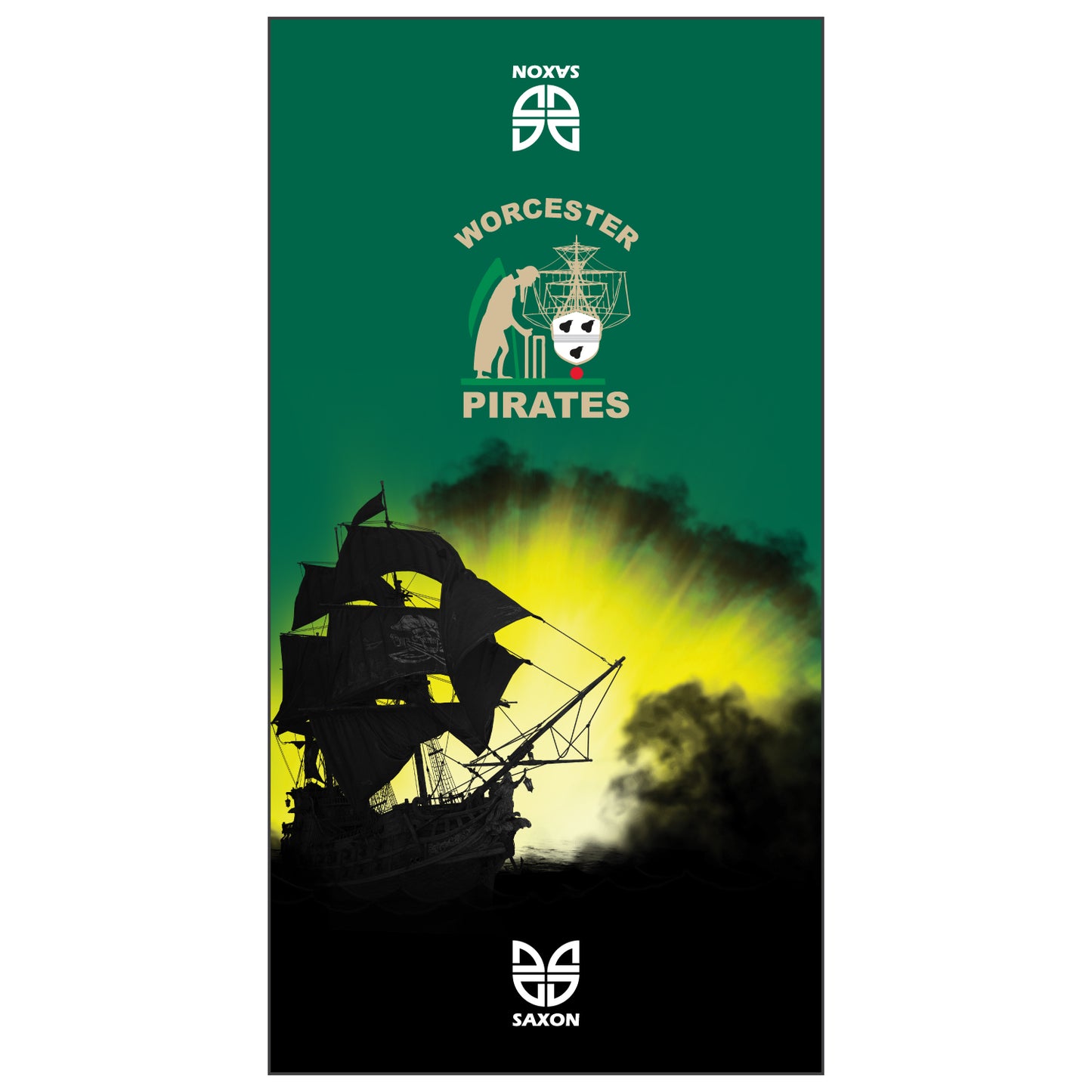 Worcester Cricket Club Pirates Towel