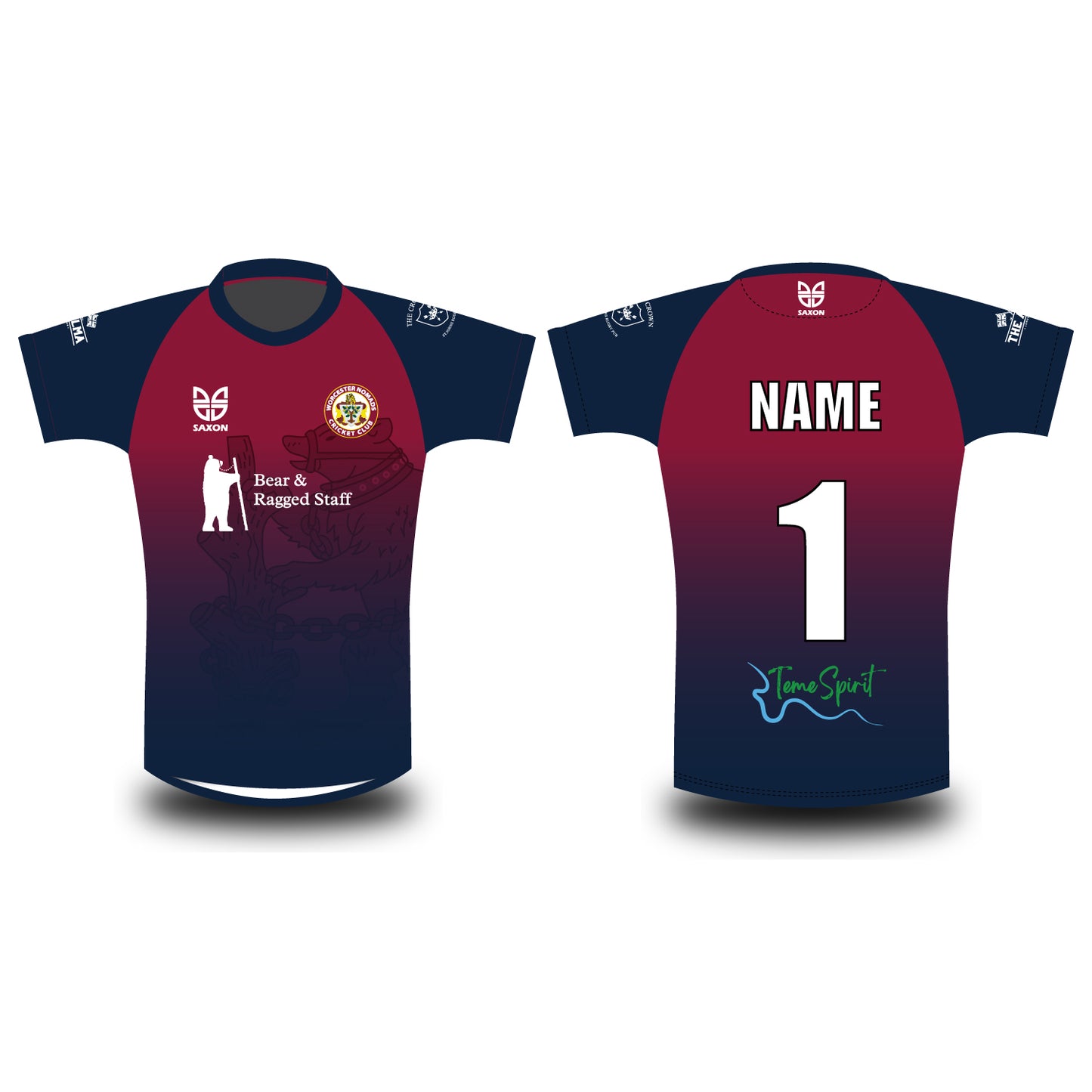 Worcester Nomads Cricket Club Coloured Match Shirt