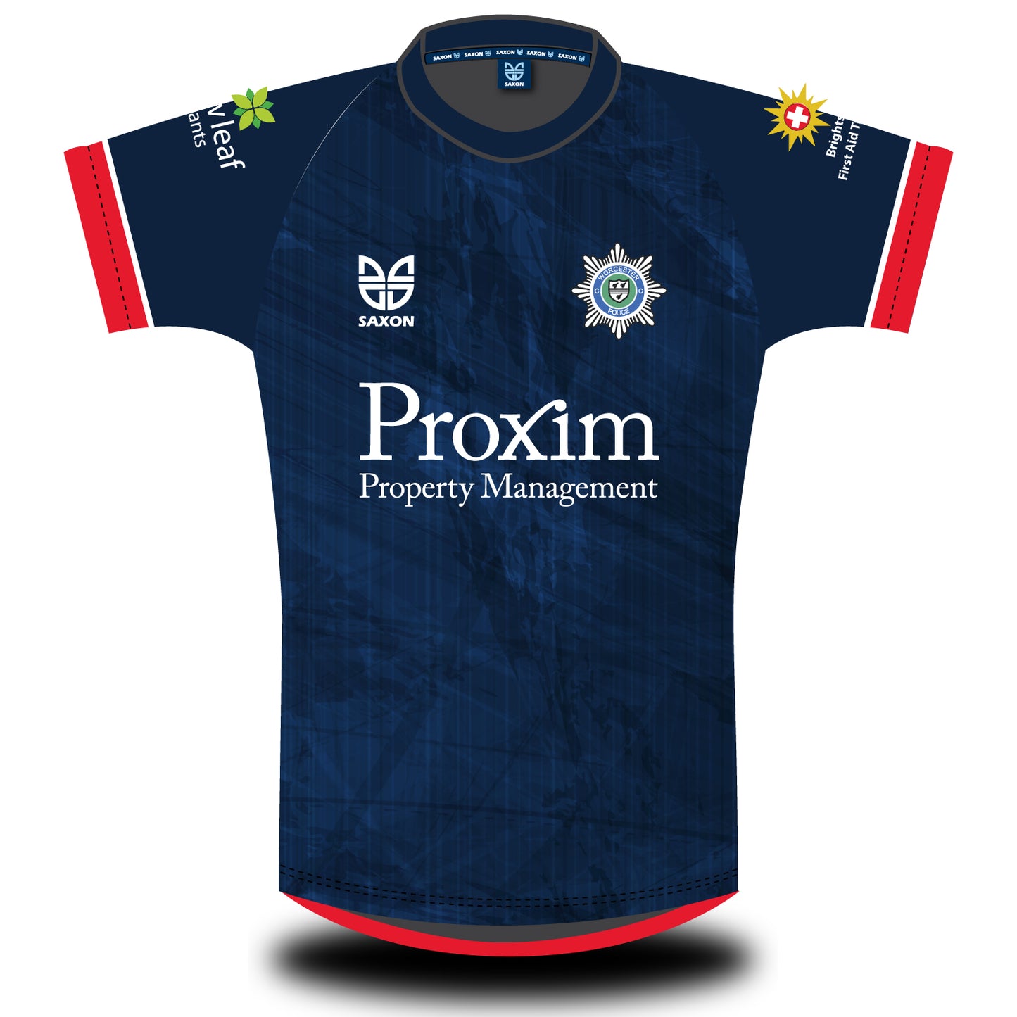 Worcester Police Cricket Club Coloured Match Shirt