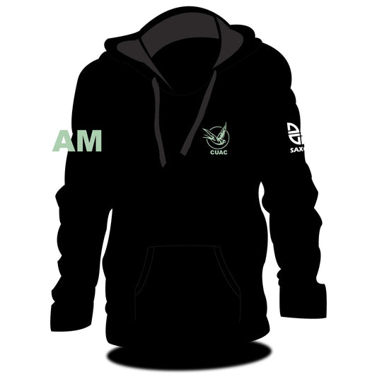 cambridge university automobile club hoodie black front