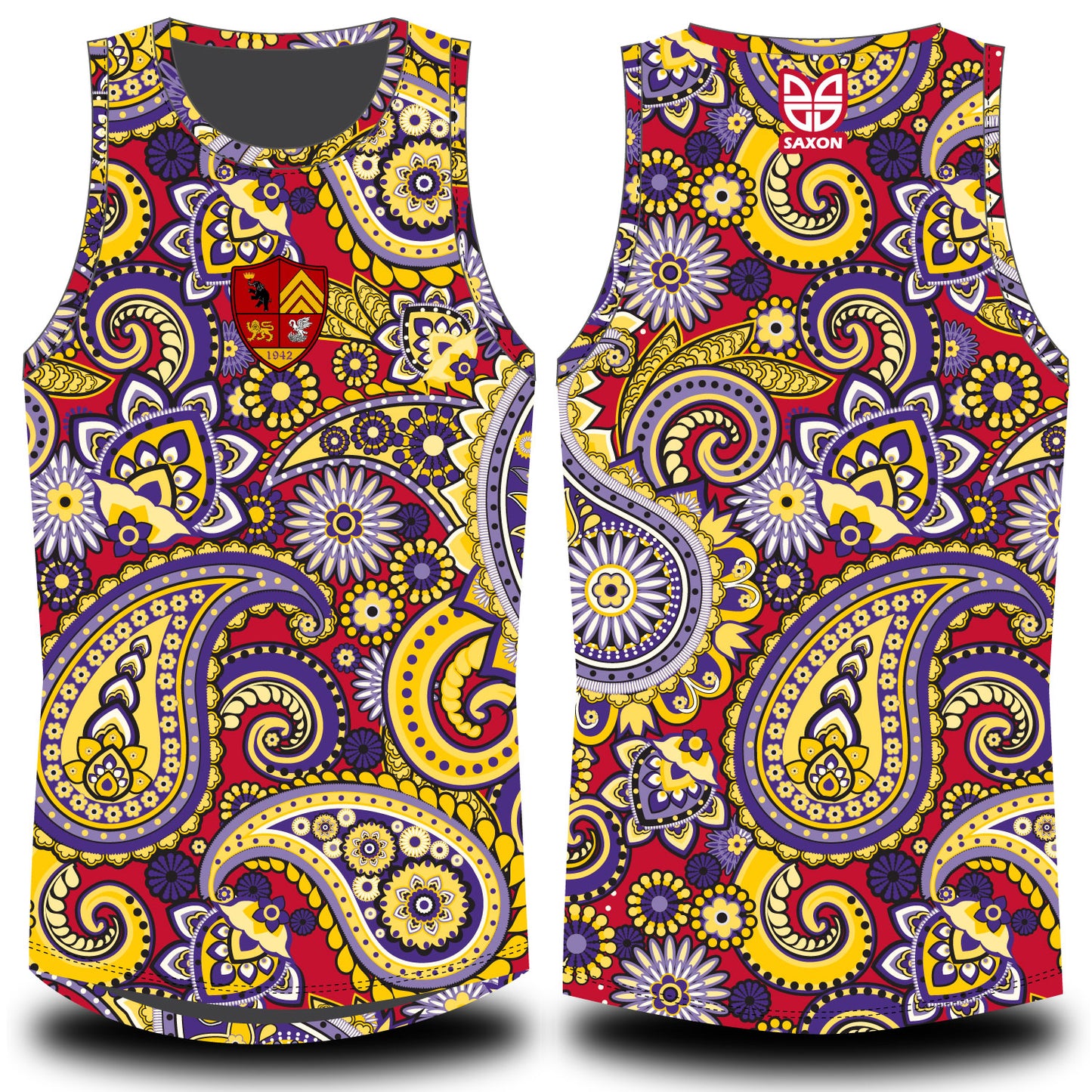 CCKRFC Paisley Vest