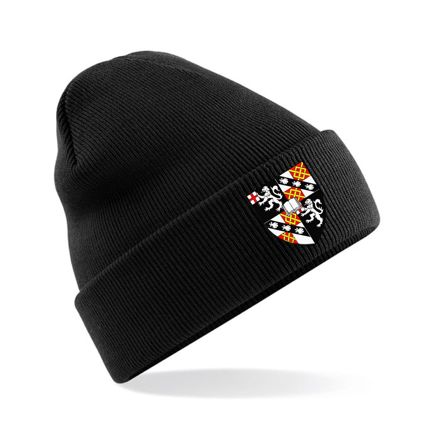 churchill college cambridge rugby beanie hat