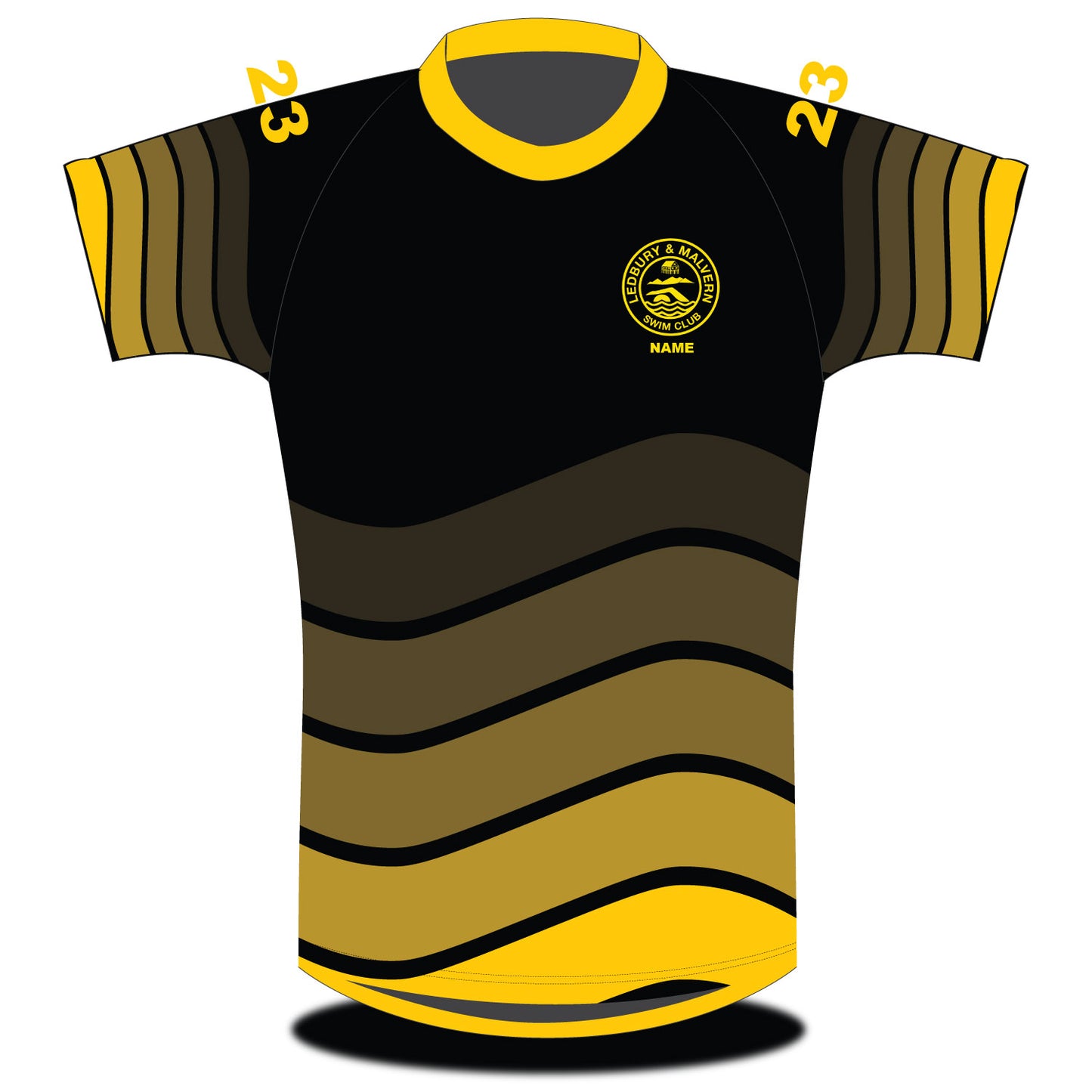 Ledbury & Malvern Swimming Club Custom T-shirt 23