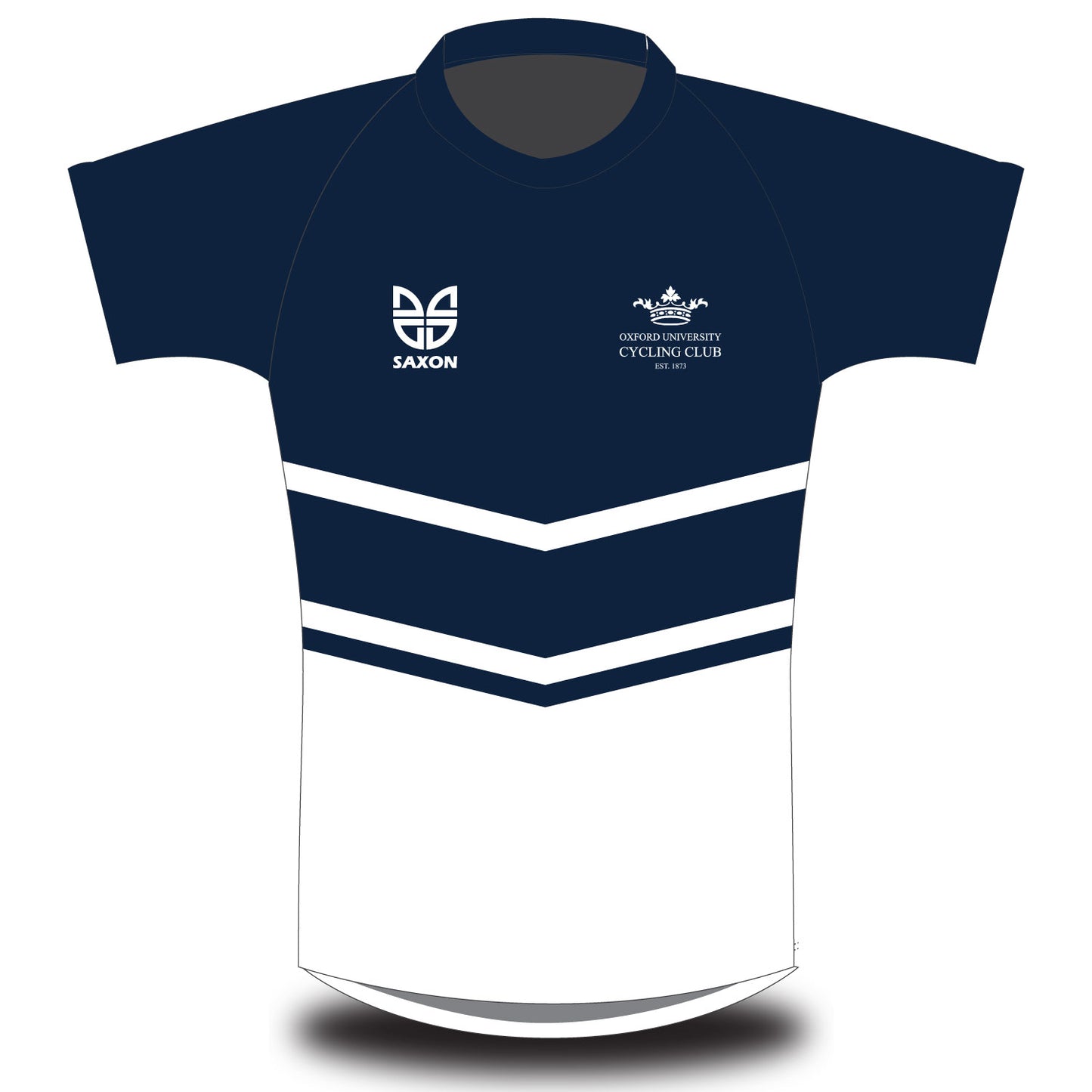Oxford University Cycling Club Chevron T-shirt