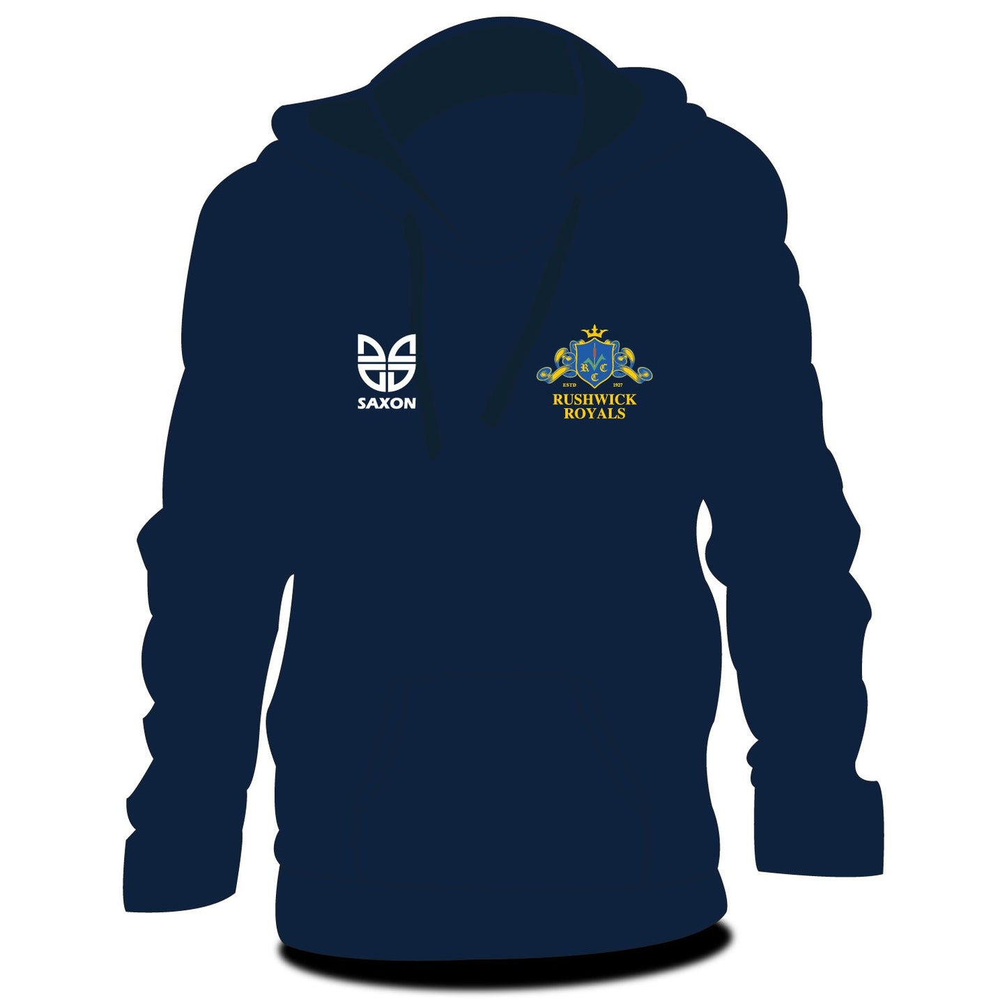 rushwick royals hoodie front