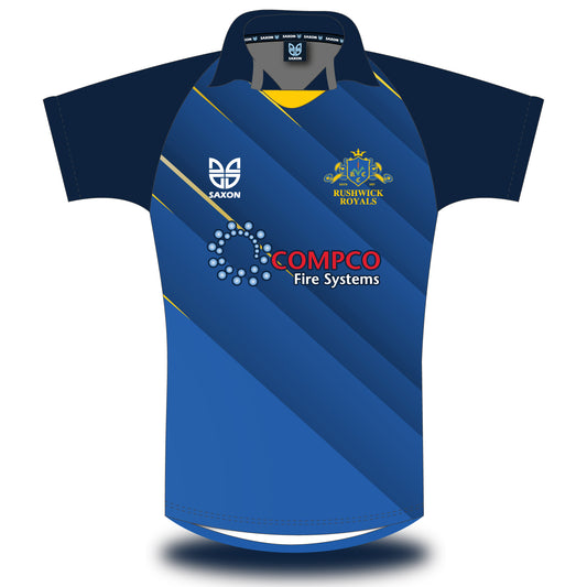 rushwick royals match shirt short sleeve front