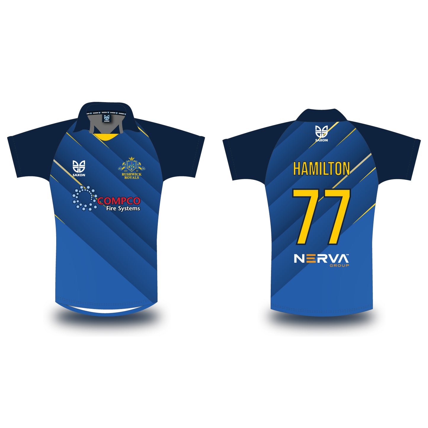 rushwick royals match shirt short sleeve
