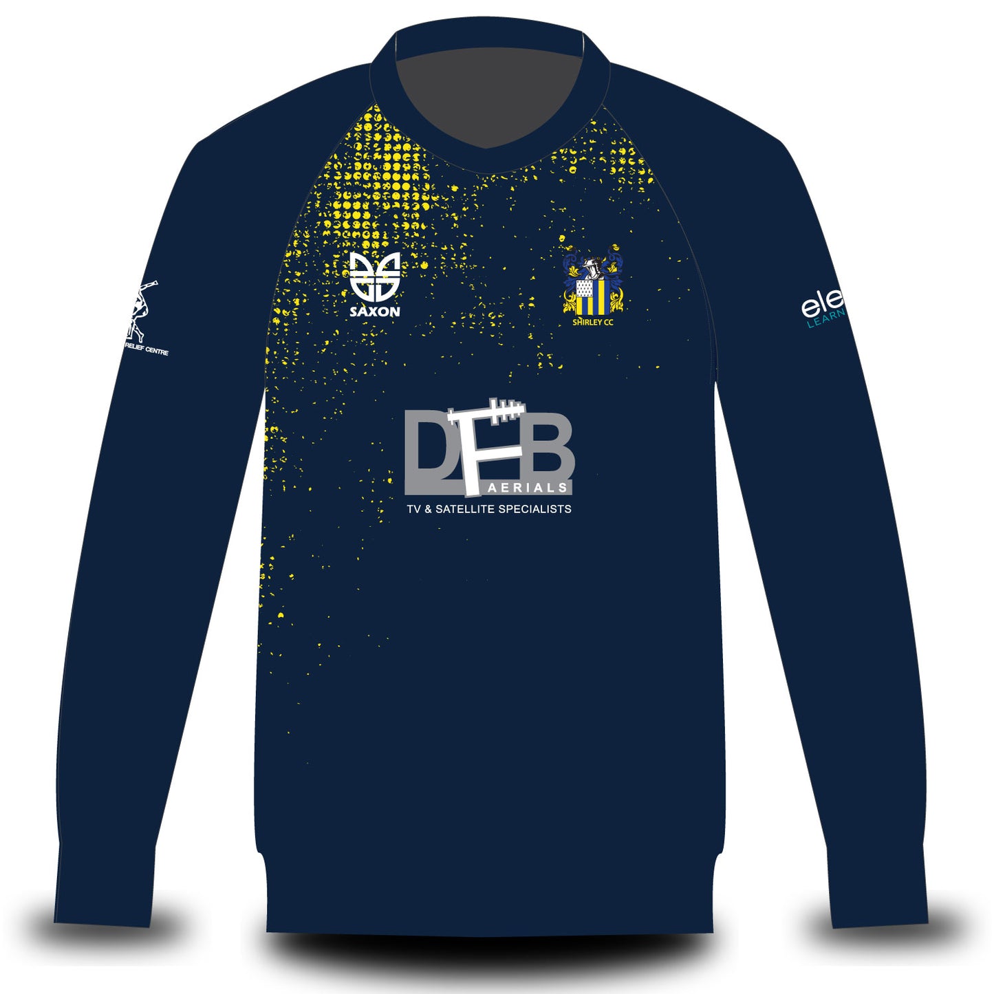 Shirley Cricket Club Playing Shirt Long Sleeve