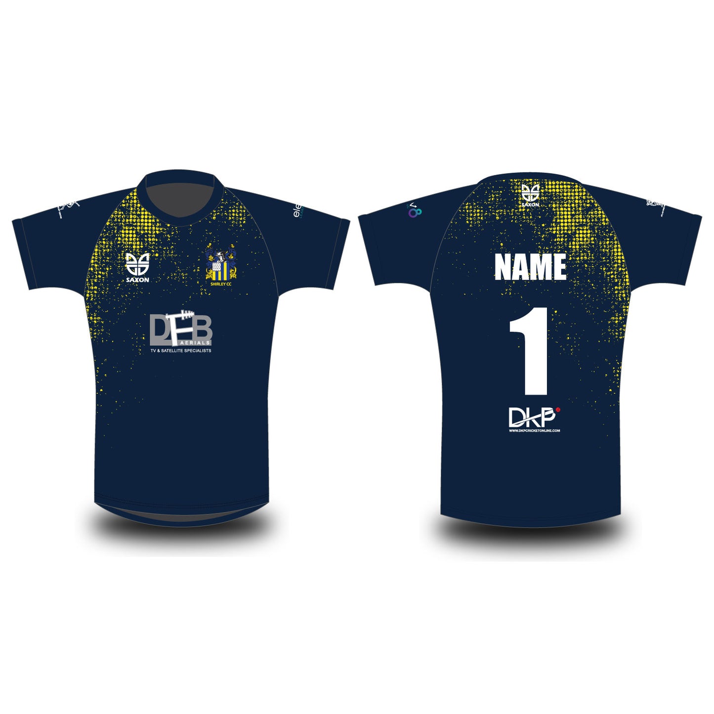 Shirley Cricket Club Playing Shirt Short Sleeve