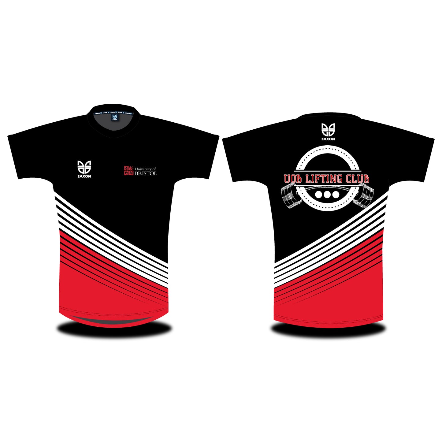 University of Bristol Lifting Club Swoosh T-shirt