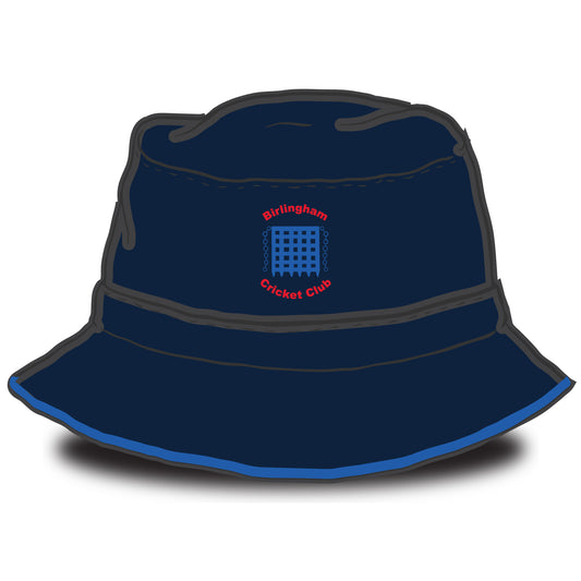 Birlingham Cricket Club Royal Trim Bucket Hat