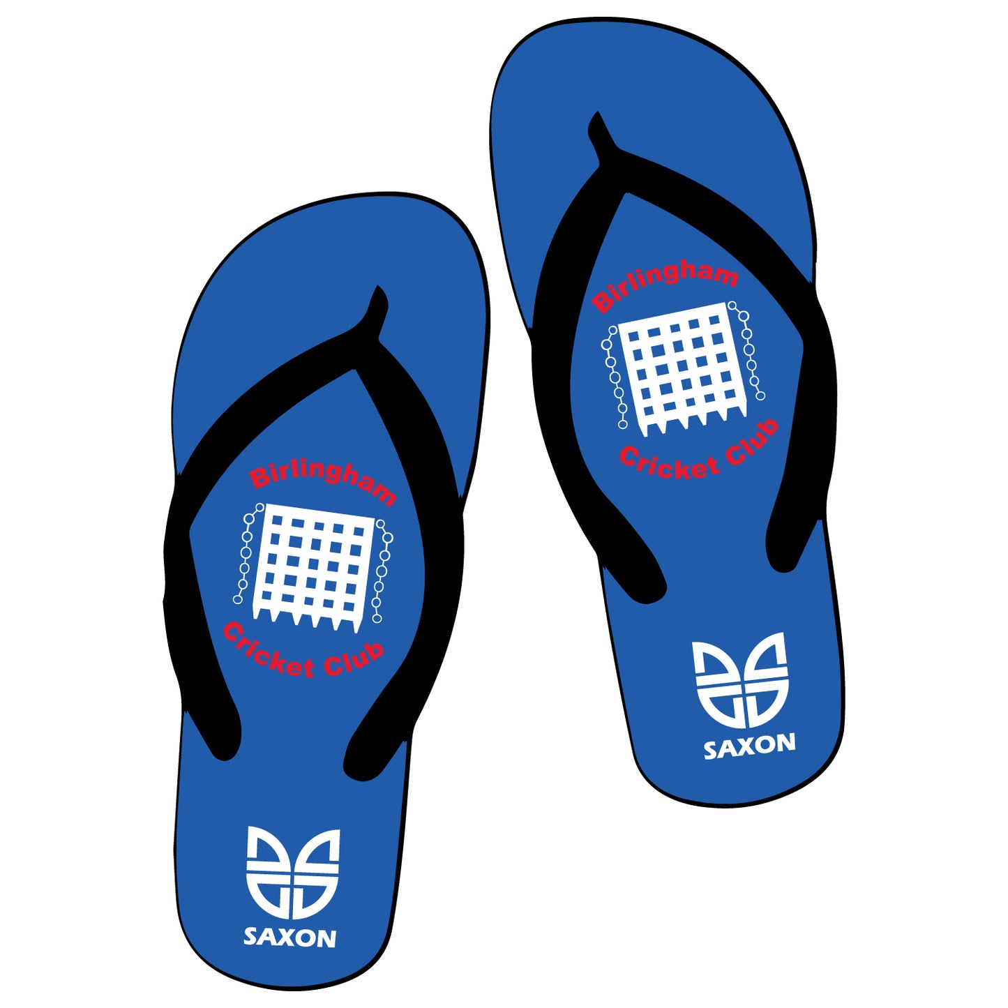 Birlingham Cricket Club Flip Flops