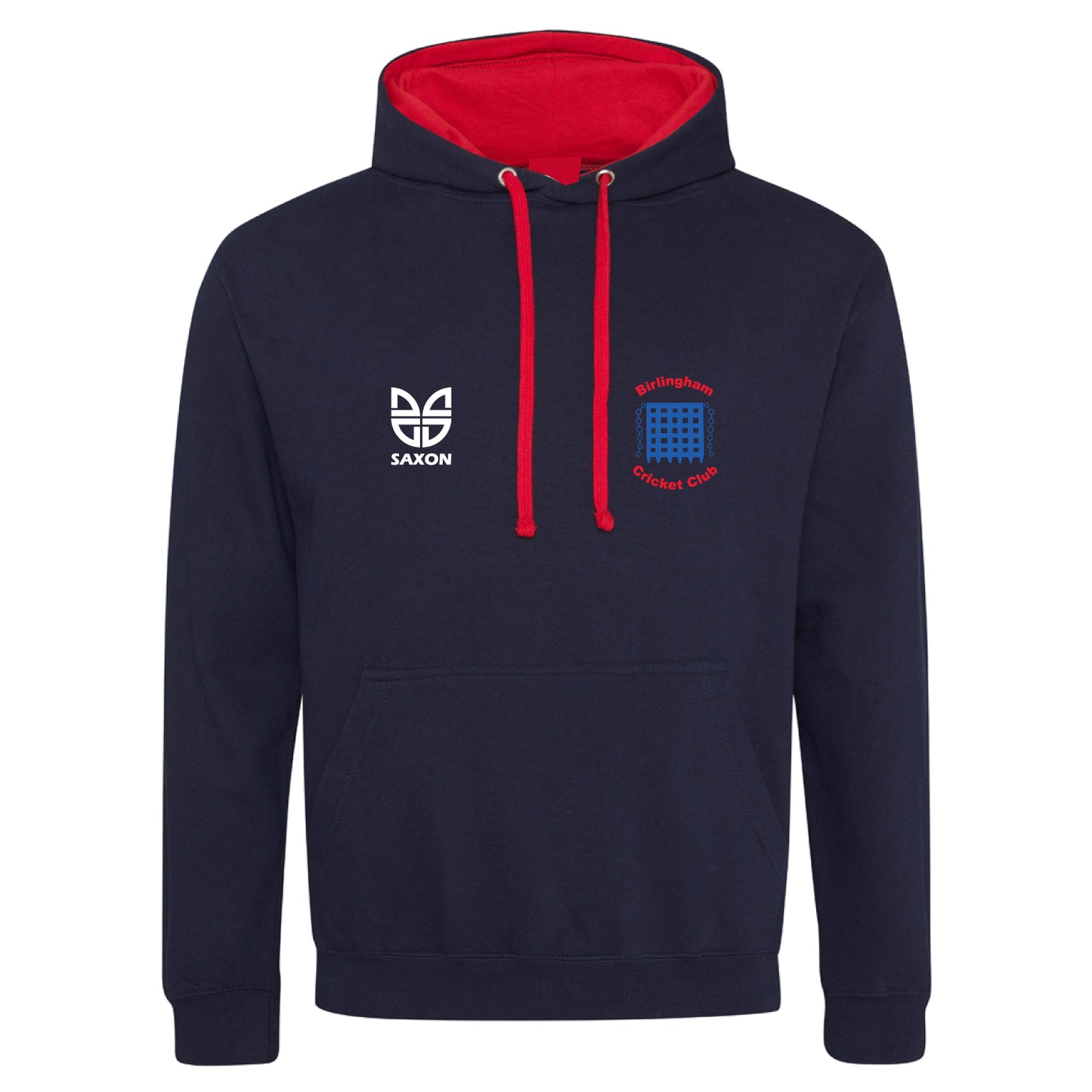 Birlingham Cricket Club Contrast Hoodie