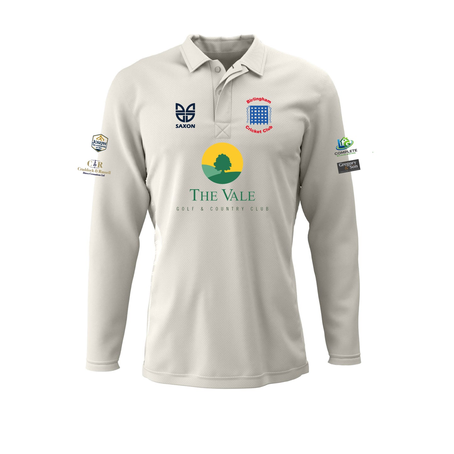 Birlingham Cricket Club Long Sleeve Cricket Shirt