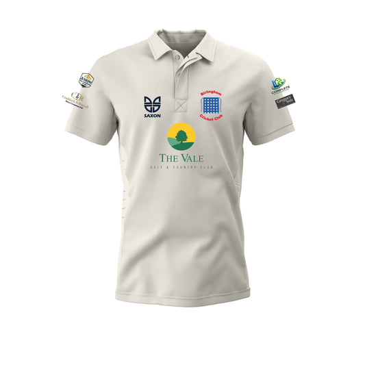 Birlingham Cricket Club Short Sleeve Cricket Shirt