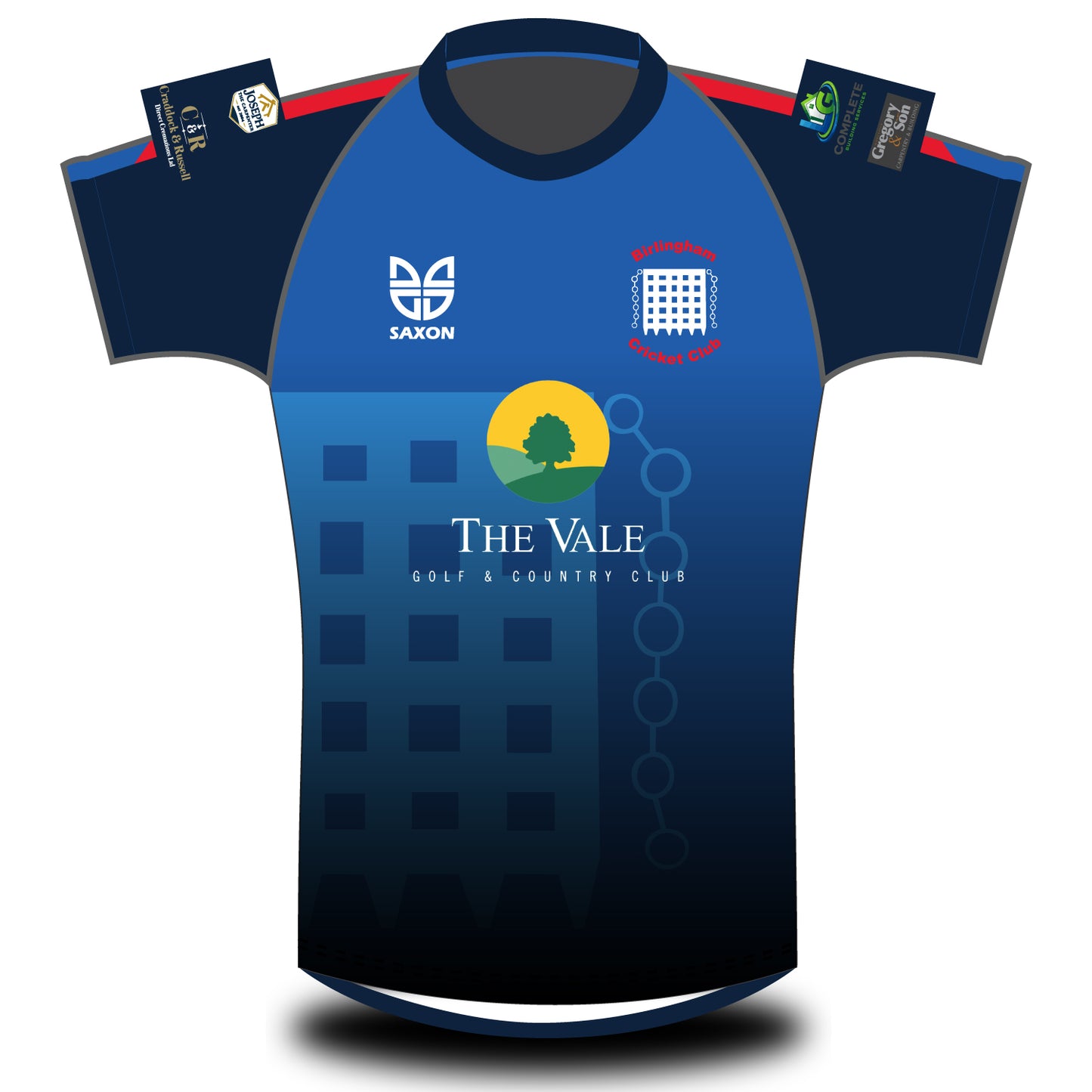 Birlingham Cricket Club Coloured Shirt Short Sleeve
