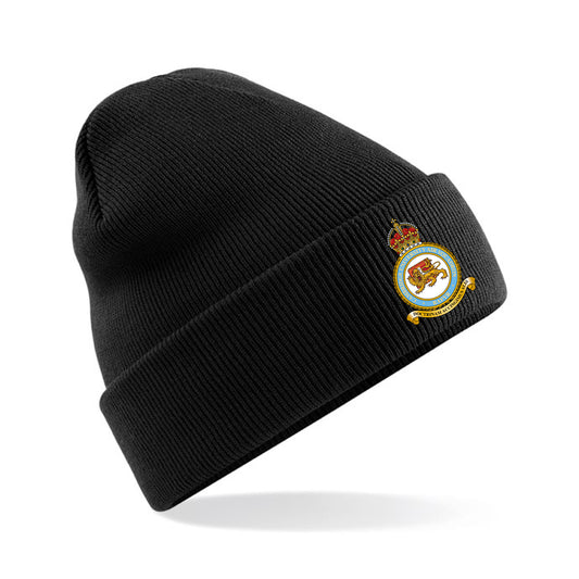 Cambridge University Air Squadron Black Beanie Hat