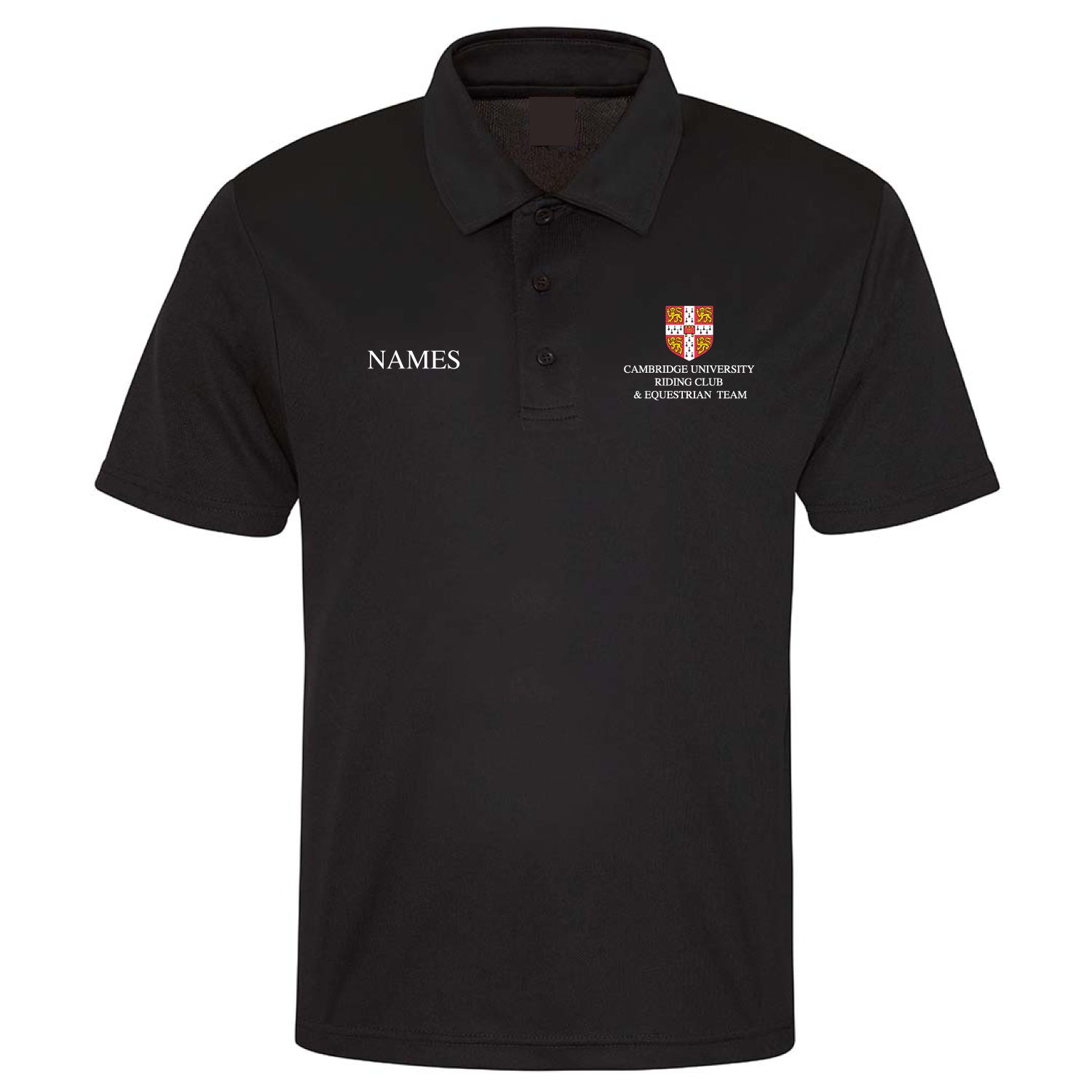 Cambridge University Equestrian Club Performance Polo Saxon Clothing UK