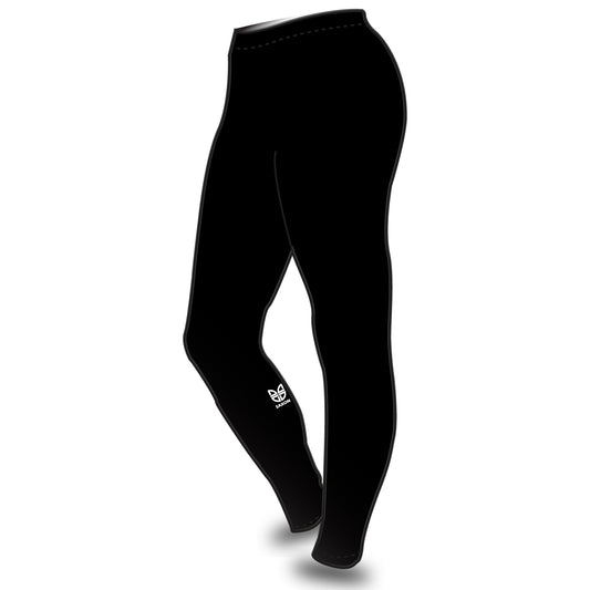 Cambridge University Eton Fives Plain Black Leggings