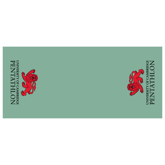Cambridge University Modern Pentathlon Bath Towel Dual Lion
