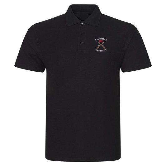 Cambridge University Rifle Association Black Polo Shirt