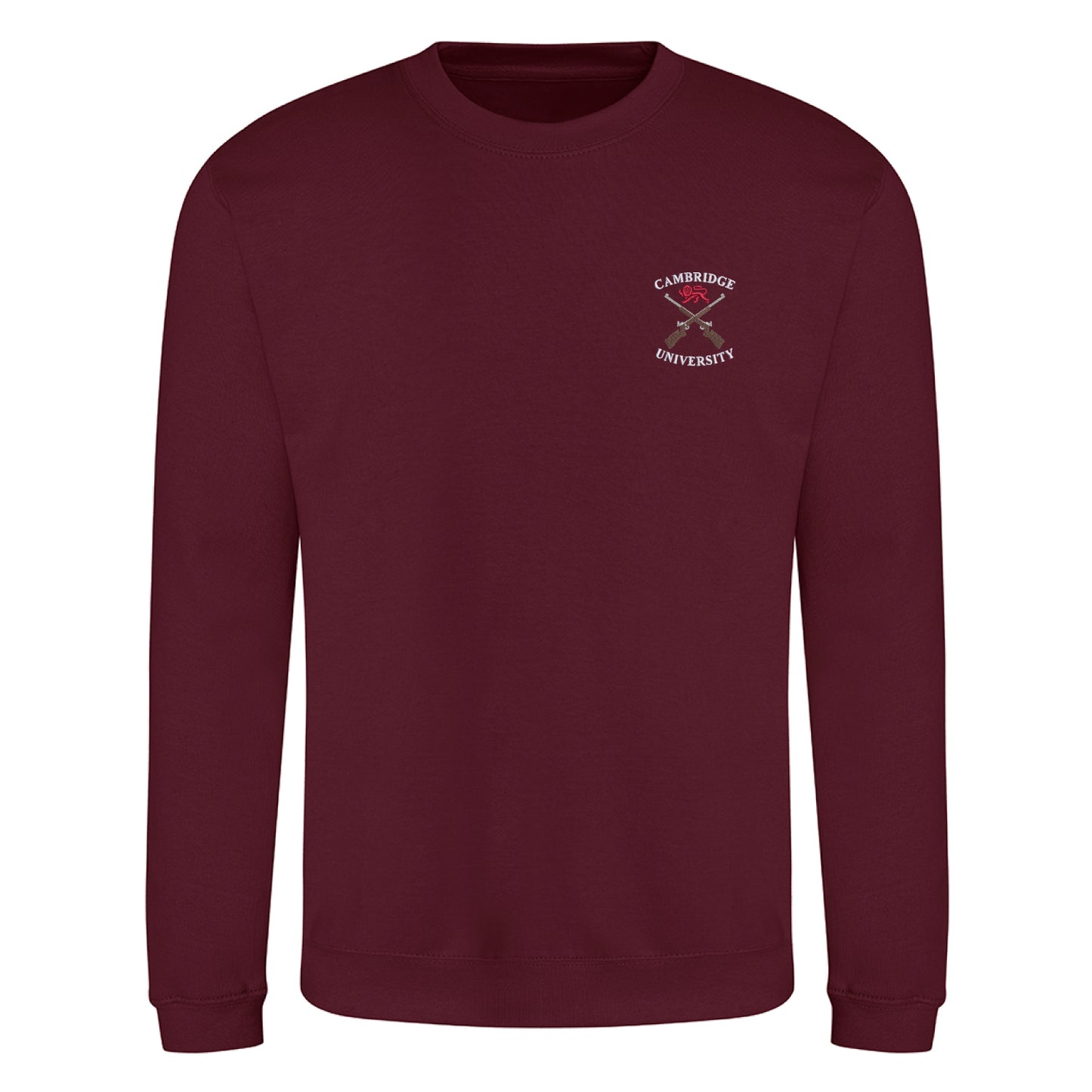 Cambridge University Rifle Association Burgundy Sweatshirt